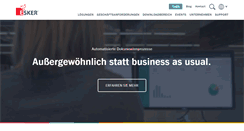 Desktop Screenshot of esker.de